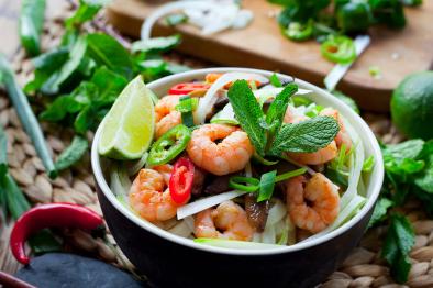 Thai Chili Shrimp Salad