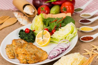 Almond-Crusted Tilapia