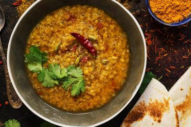 Curried Red Lentil Soup