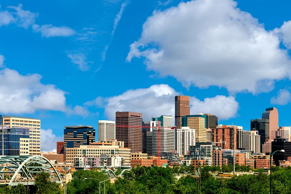 Denver skyline 