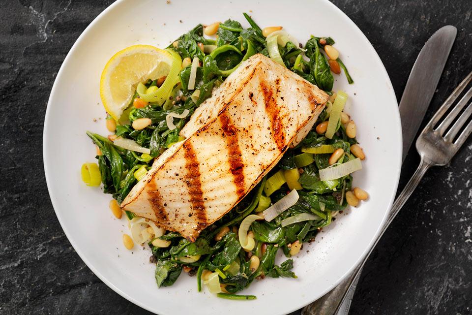 Grilled Halibut Steaks